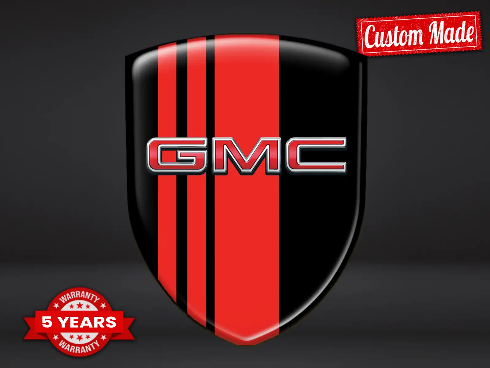 GMC Custom Car Badges Max Lasting Stylish Pro Design